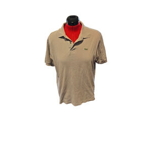 Lacoste gray polo top, size 6